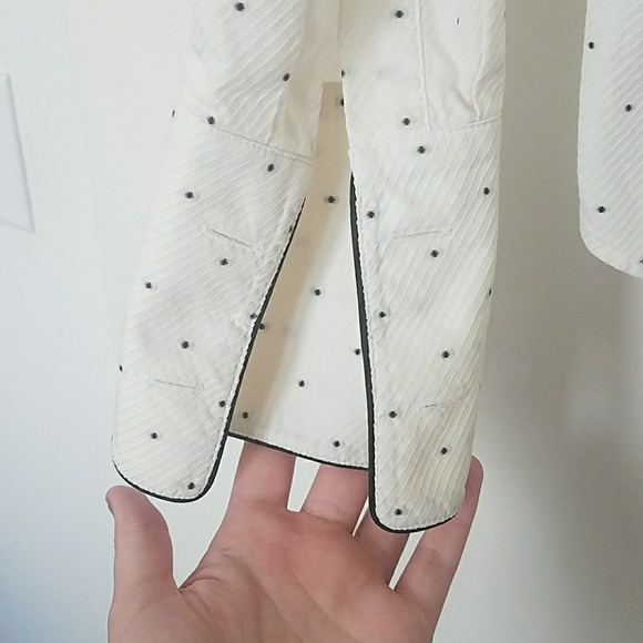 Escada polka dot button down - Picture 3 of 4